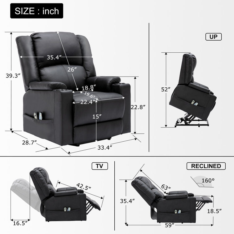 Arylan power lift assist recliner with massage new arrivals